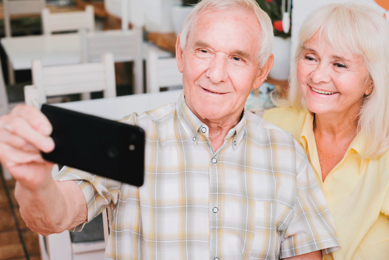Clients discussing retirement options with Solutions First Financial Group